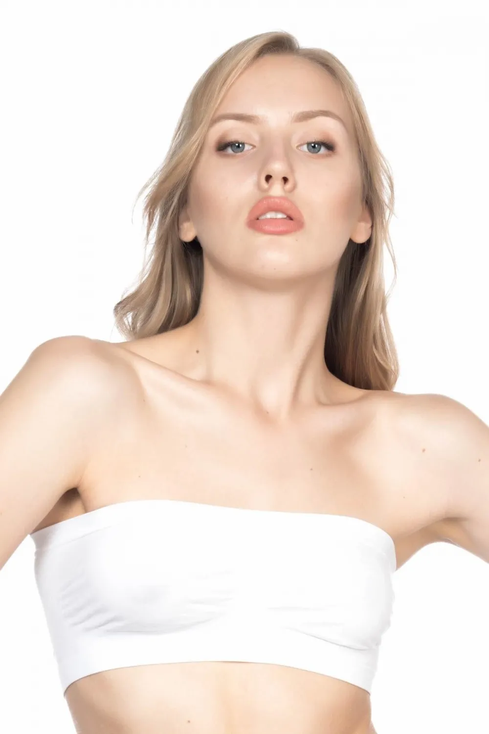 ieg™ BEYAZ MI  4002 Soft Straplez Büstiyer