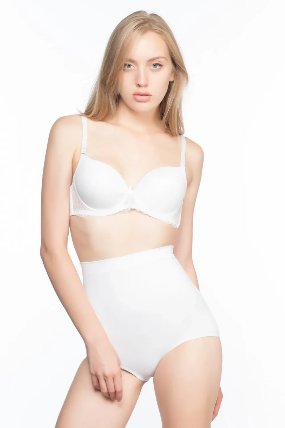 ieg™ BEYAZ MI  7024 Yüksek Bel Slip Korse