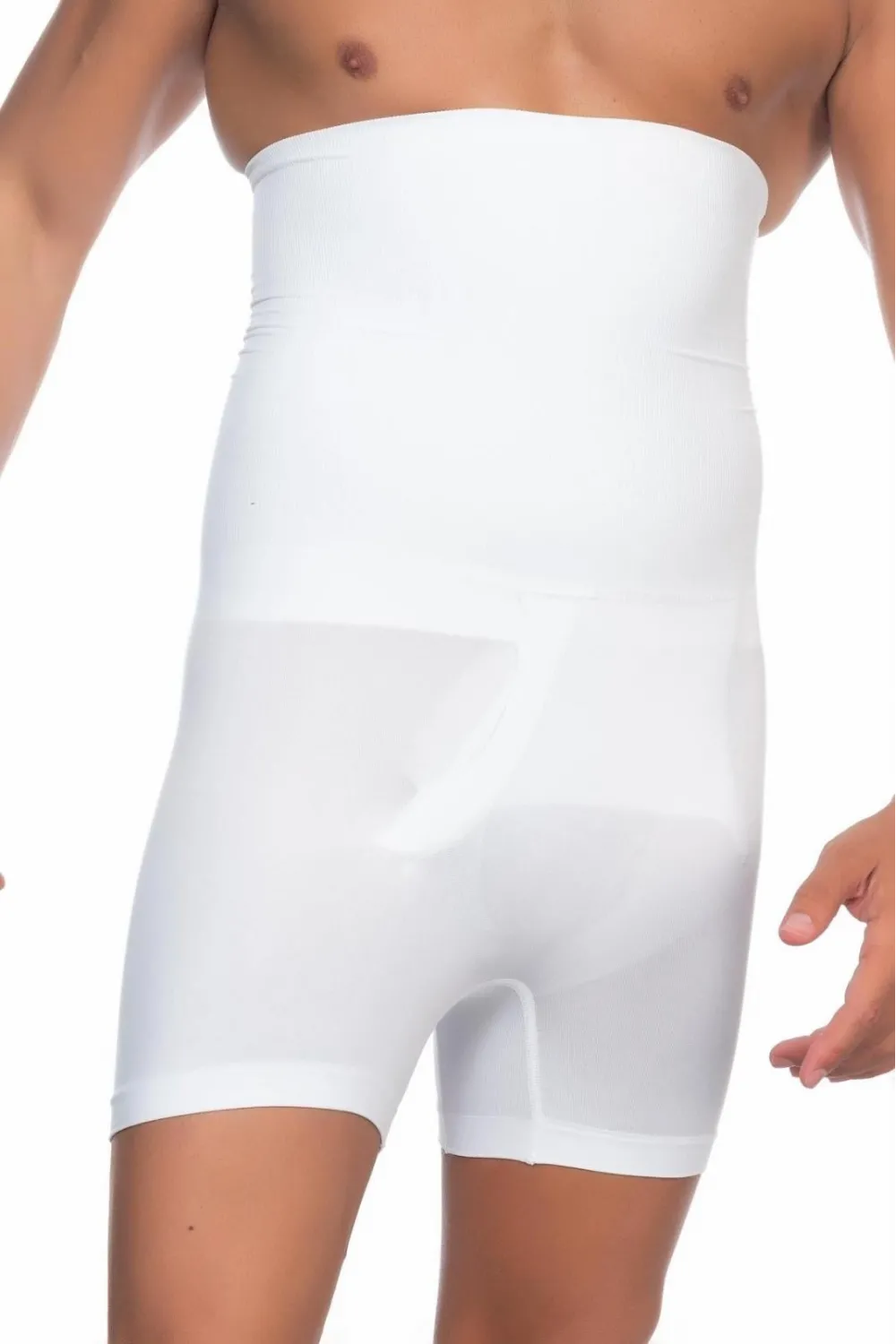ieg™ BEYAZ MI  E1005 Erkek Yüksek Bel Double Boxer Korse