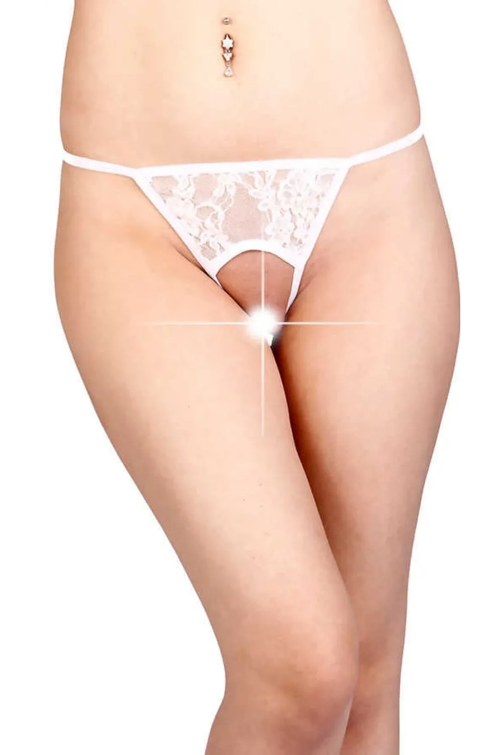 Beyaz Özel Bölgesi Açık Fantazi String IEG1163