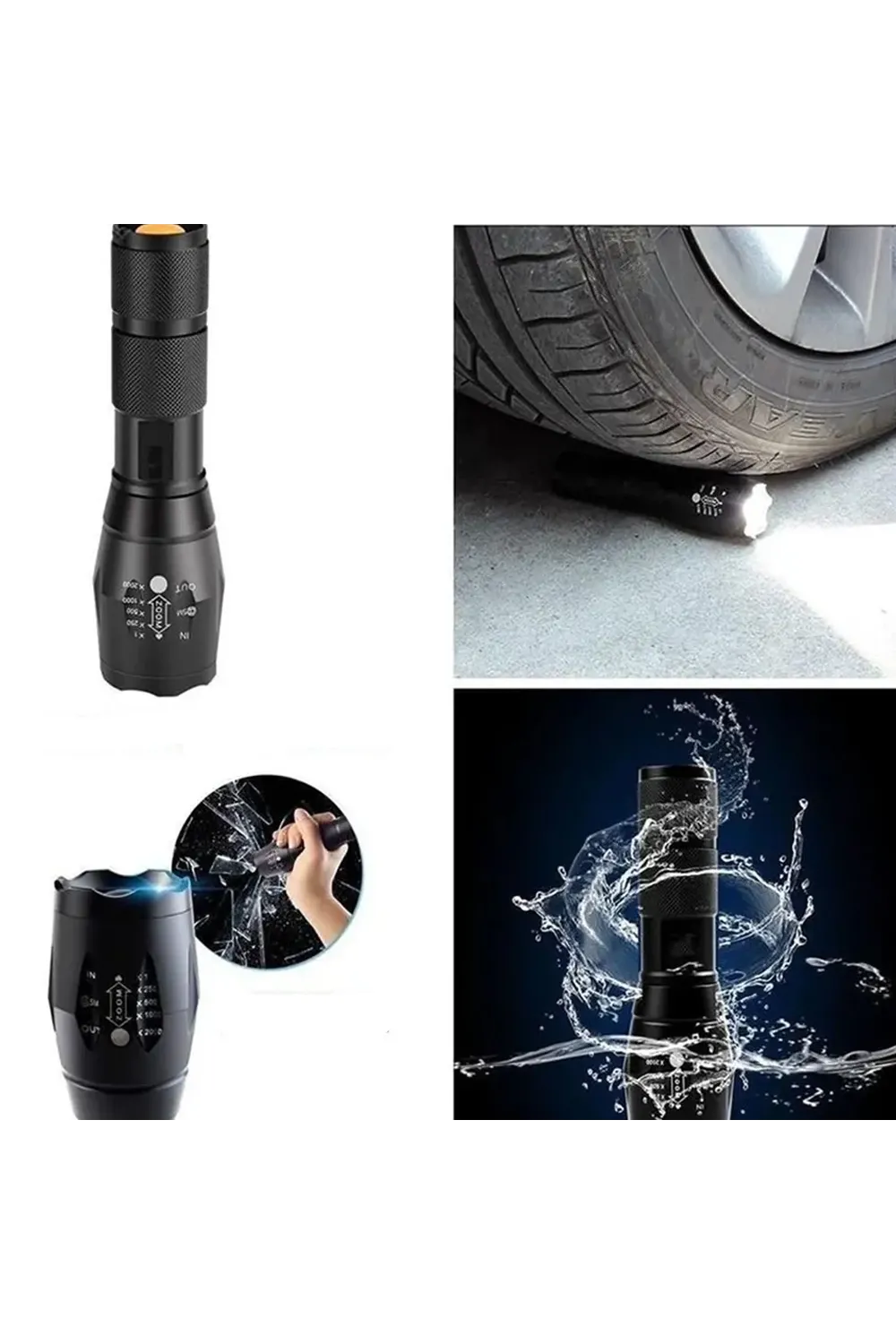 Beyaz , Sarı Ve Mor Renk Aydınlatma Q5 Led Wt-610
