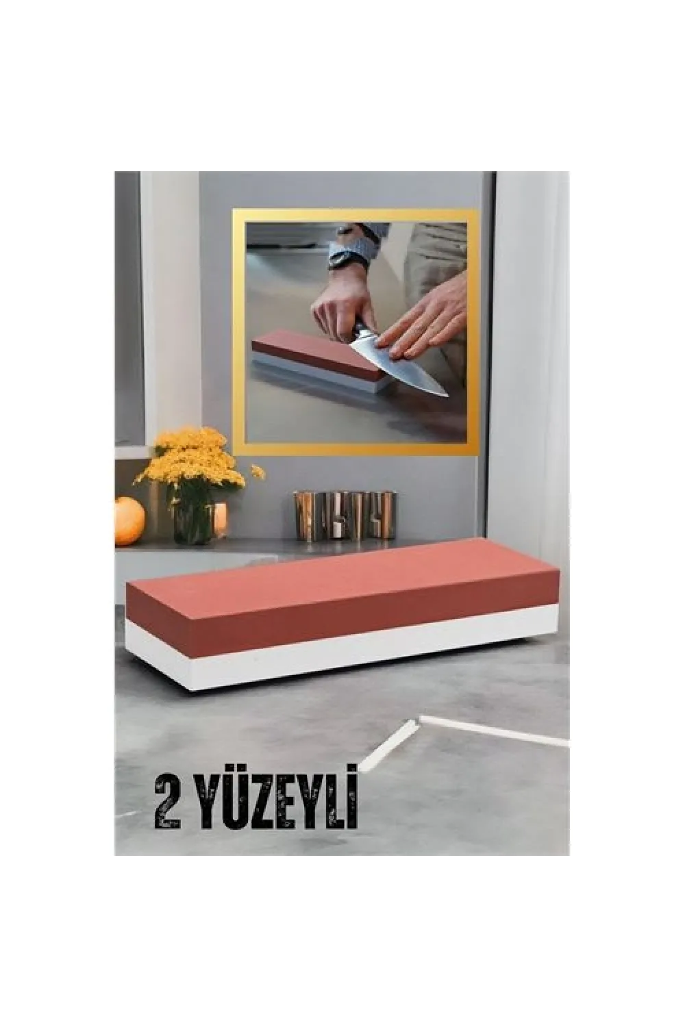 Bıçak Bileme Taşı 2 Yüzey 720659