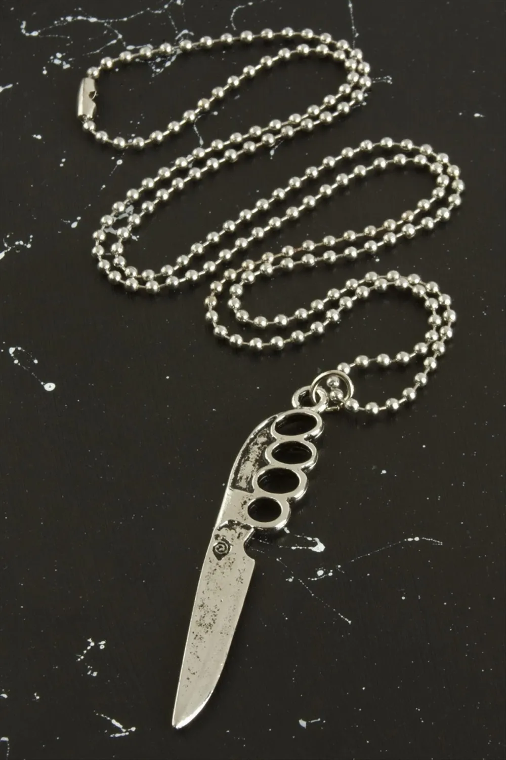 Bıçak Metal Kolye
