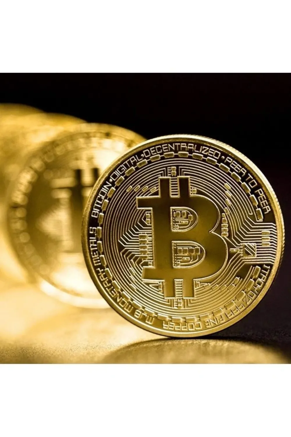 Bitcoin Madeni Hatıra Parası Hediyelik Para