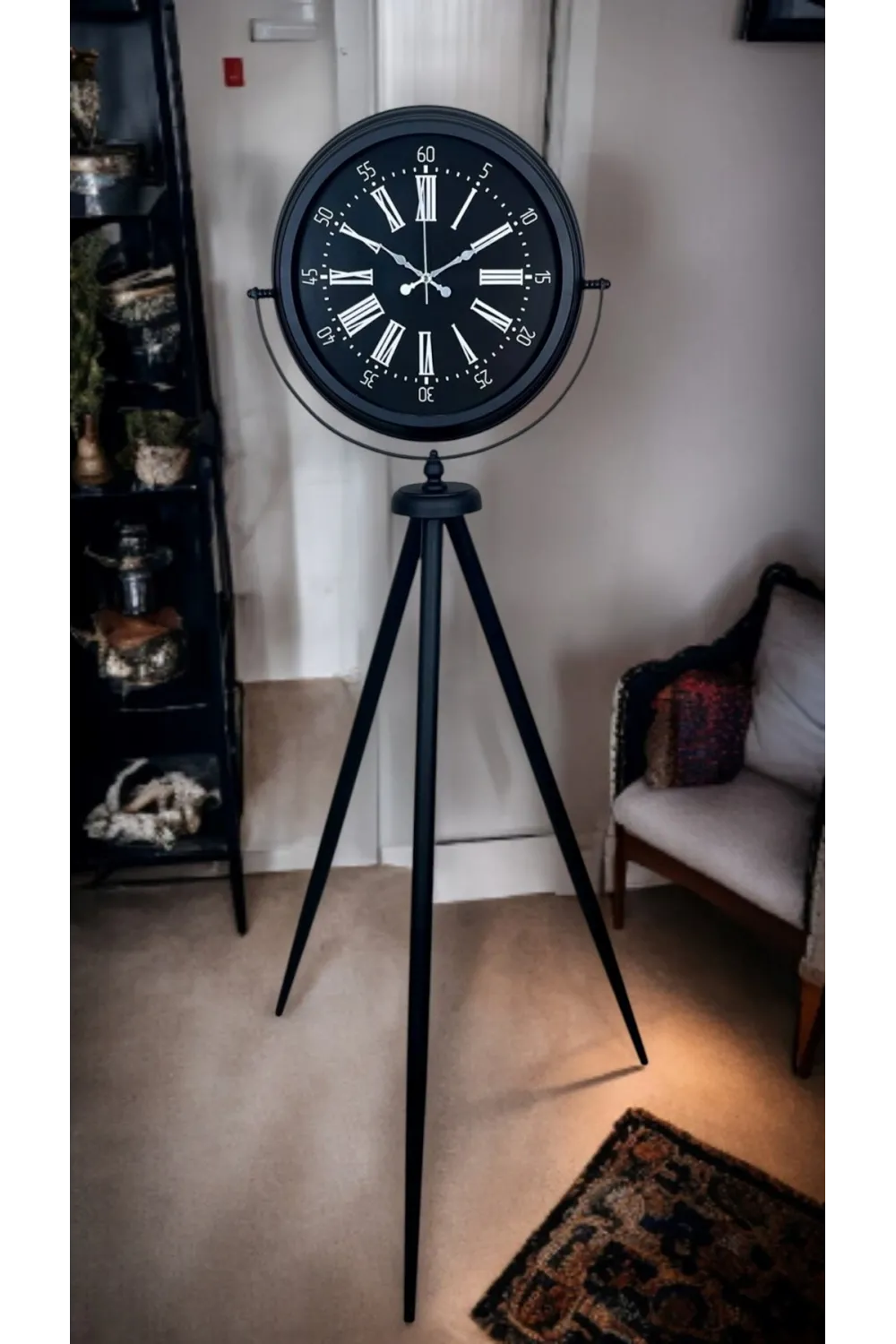 Black Aura Tripod Ayaklı Saat