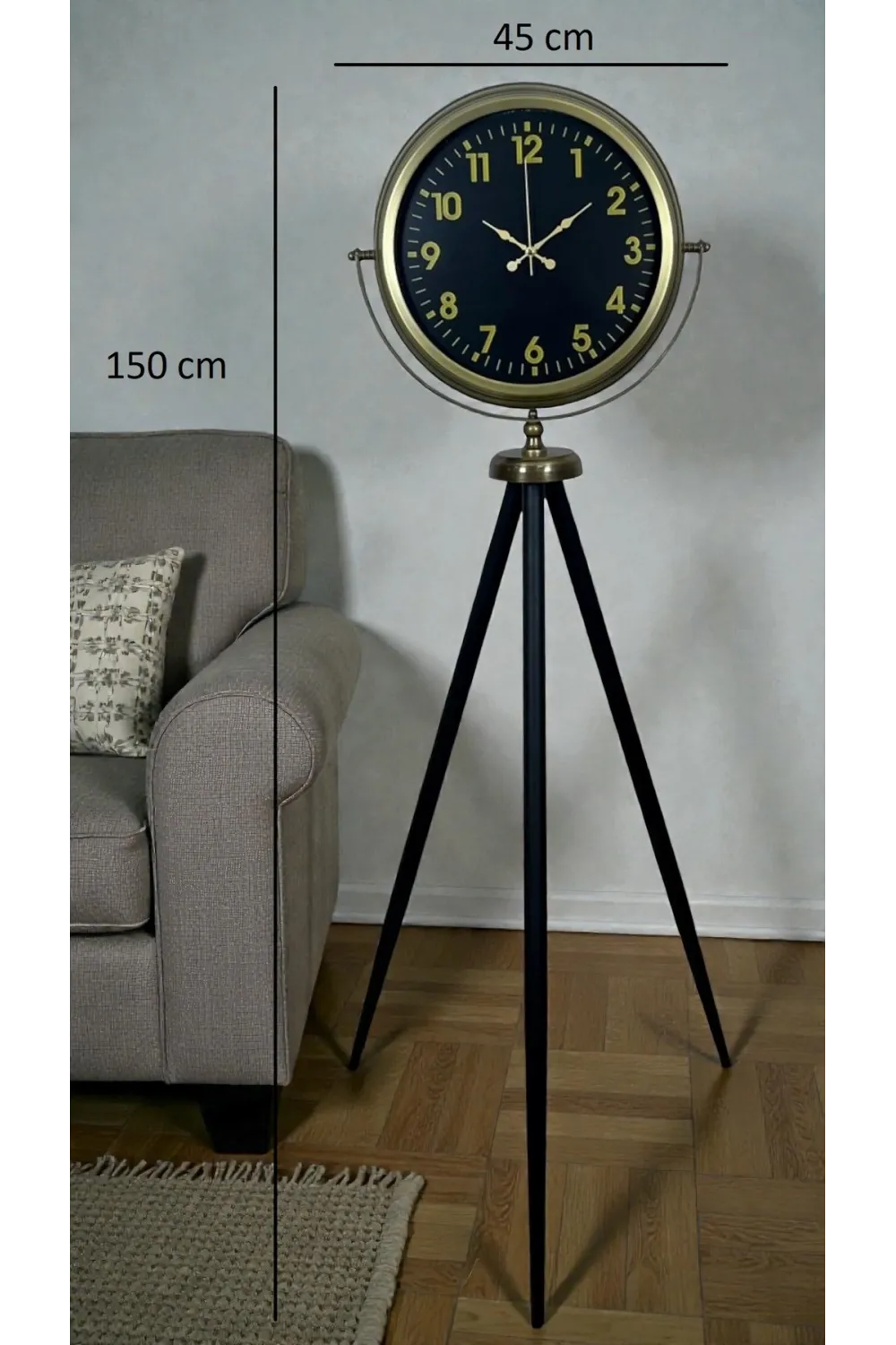 Black Legacy Eskitme Tripod Ayaklı Saat