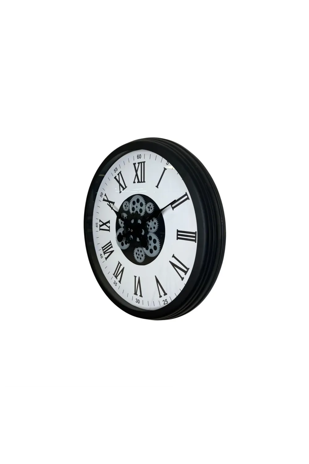 Black Majesty 60 Cm Çarklı Duvar Saati