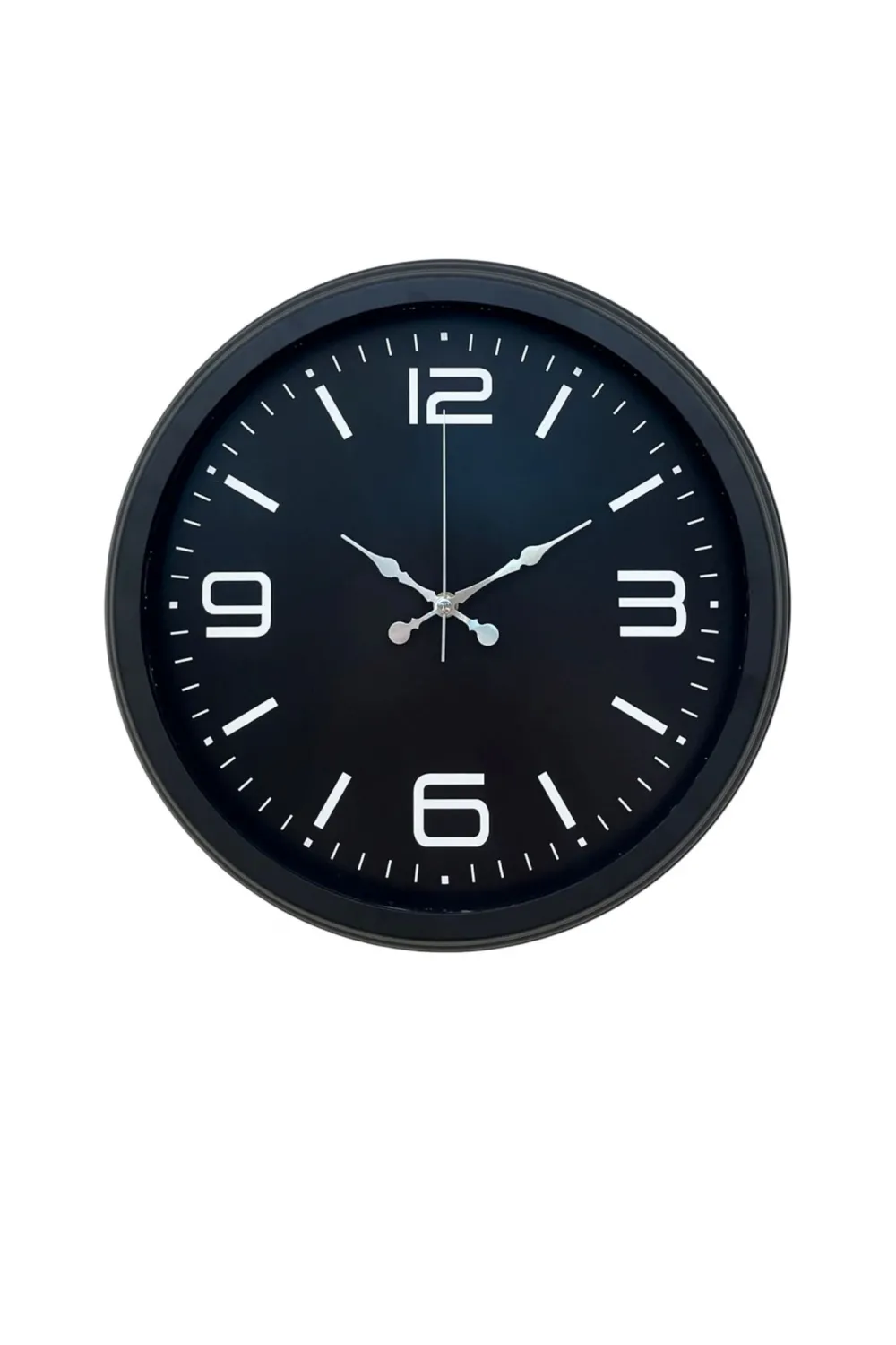 Black Royal Tasarım 40 cm Metal Duvar Saati