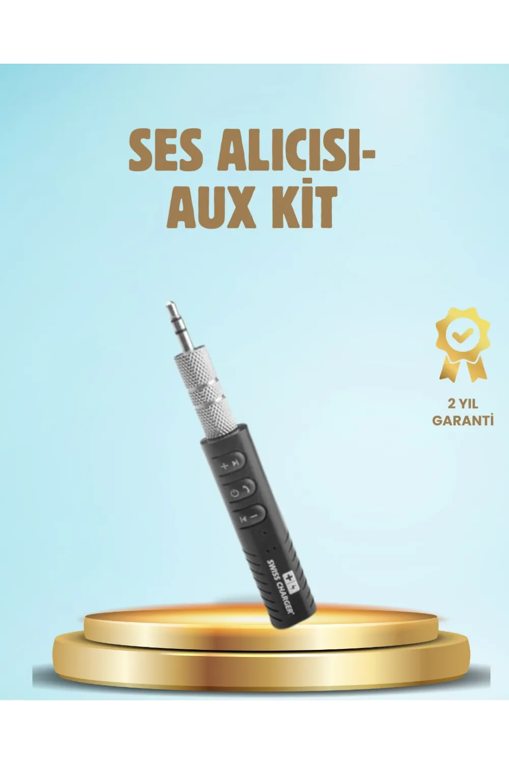 Bluetooth 4.1 Ses Alıcısı – Kablolu Cihazları Kablosuz Hale Getirin