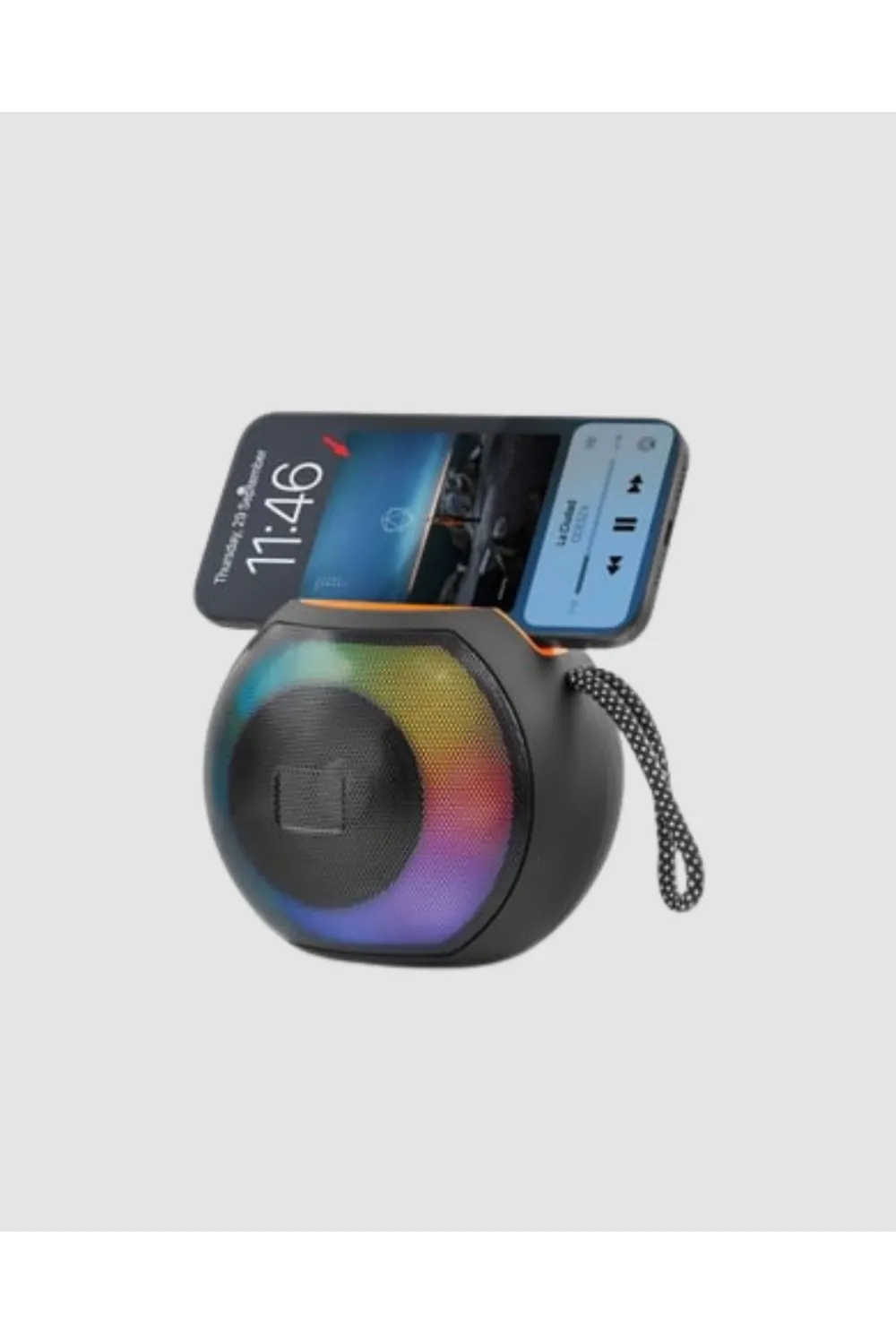 Bluetooth 5.0 Hoparlör – Rgb Işıklı, Güçlü Bas Ve 360° Surround Ses