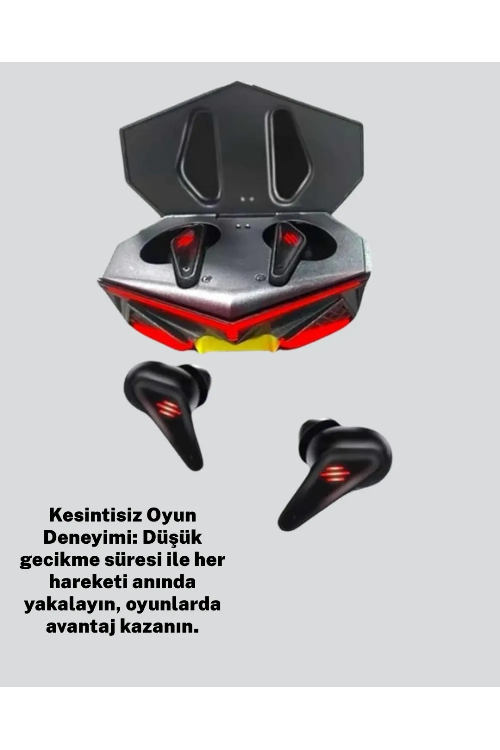 Bluetooth 5.0 Kablosuz Kulaklık Uzun Pil Ömürlü