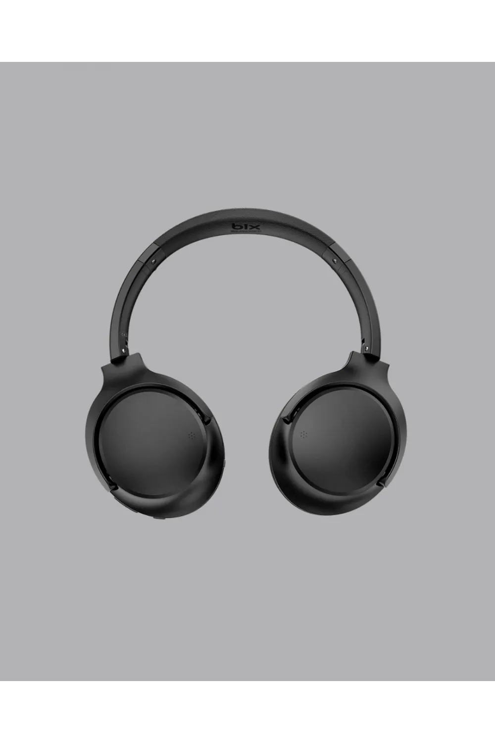 Bluetooth 5.0 Siyah Kablosuz Kulaklık 18 Saat Batarya Katlanabilir Tasarım