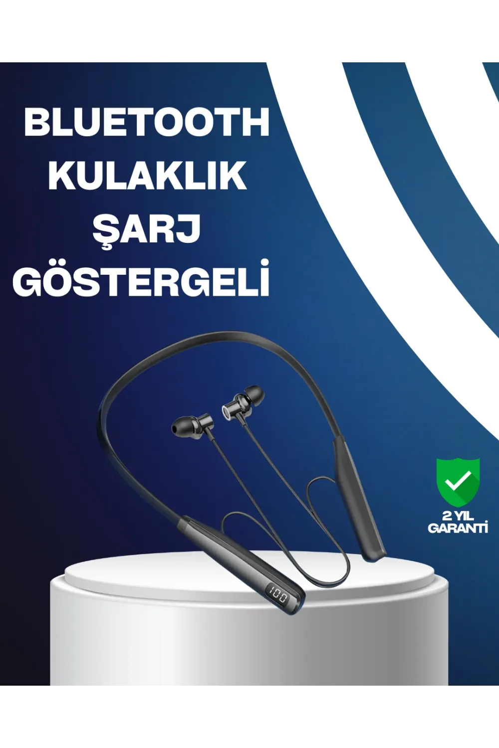 Bluetooth 5.3 Boyun Bantlı Kulaklık – Oyun Ve Müzik Modu, Sd Kart Desteği