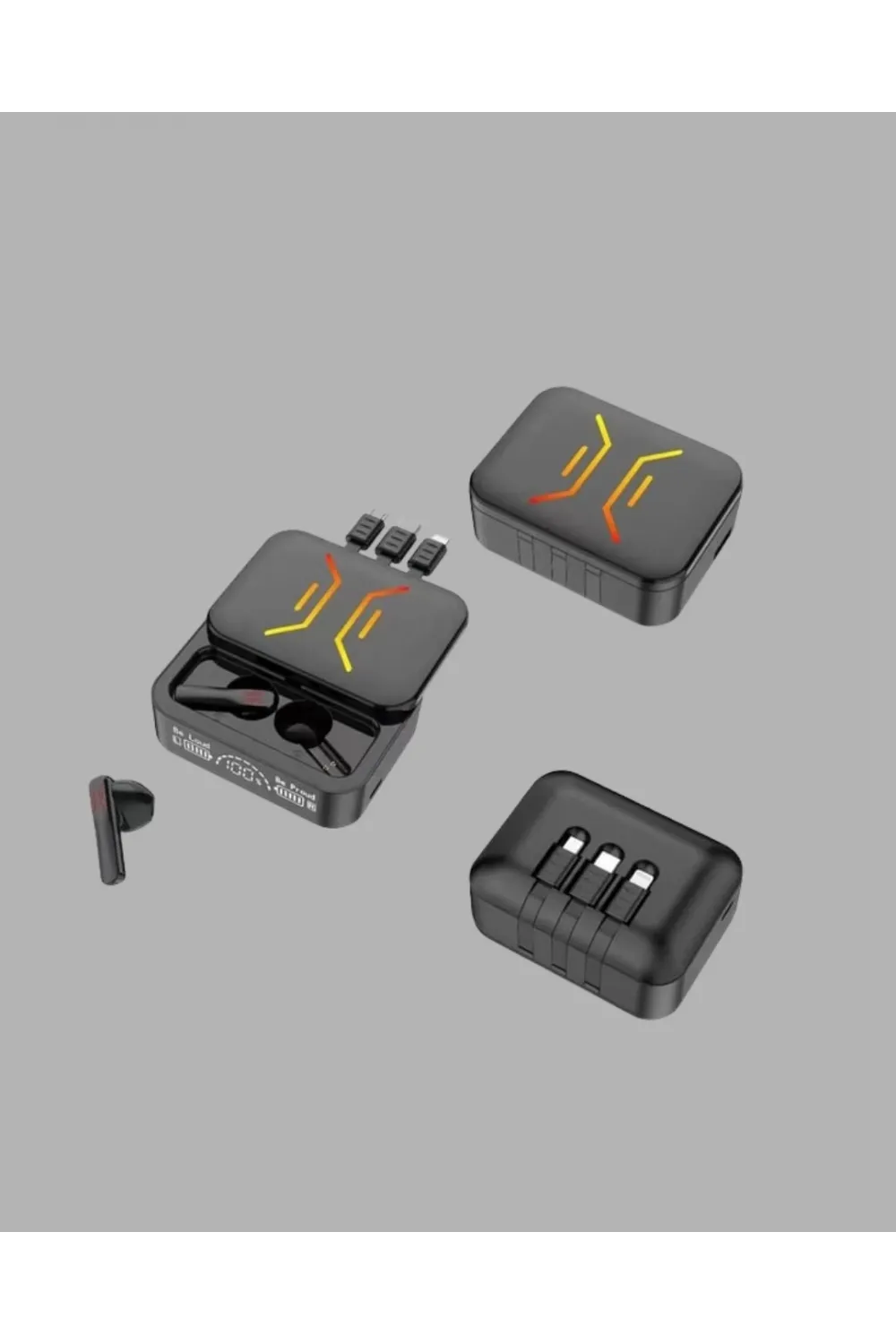 Bluetooth 5.3 Kulaklık – Kablolu & Kablosuz Kullanım, 2000 Mah Powerbank, 4 Saat Kesintisiz Müzik