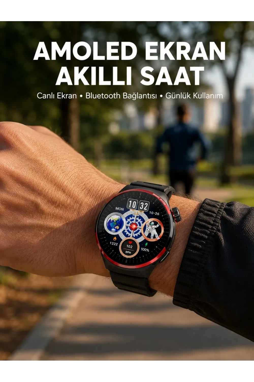 Bluetooth Arama Özellikli Akıllı Saat Suya Dayanıklı Yeni Nesil