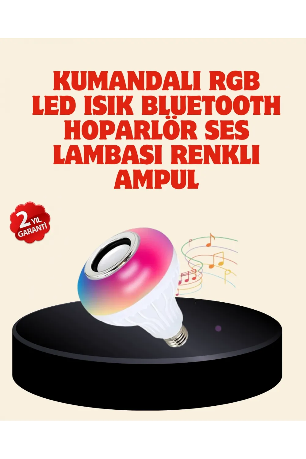 Bluetooth Bağlantılı Rgb Led Ampul – Şık Ve Fonksiyonel