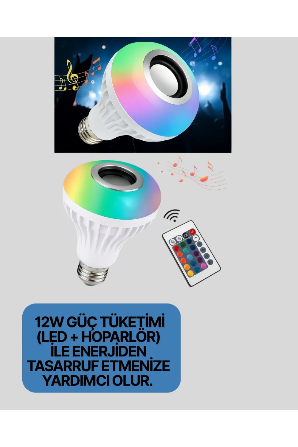 Bluetooth Bağlantılı Rgb Led Ampul – Şık Ve Fonksiyonel
