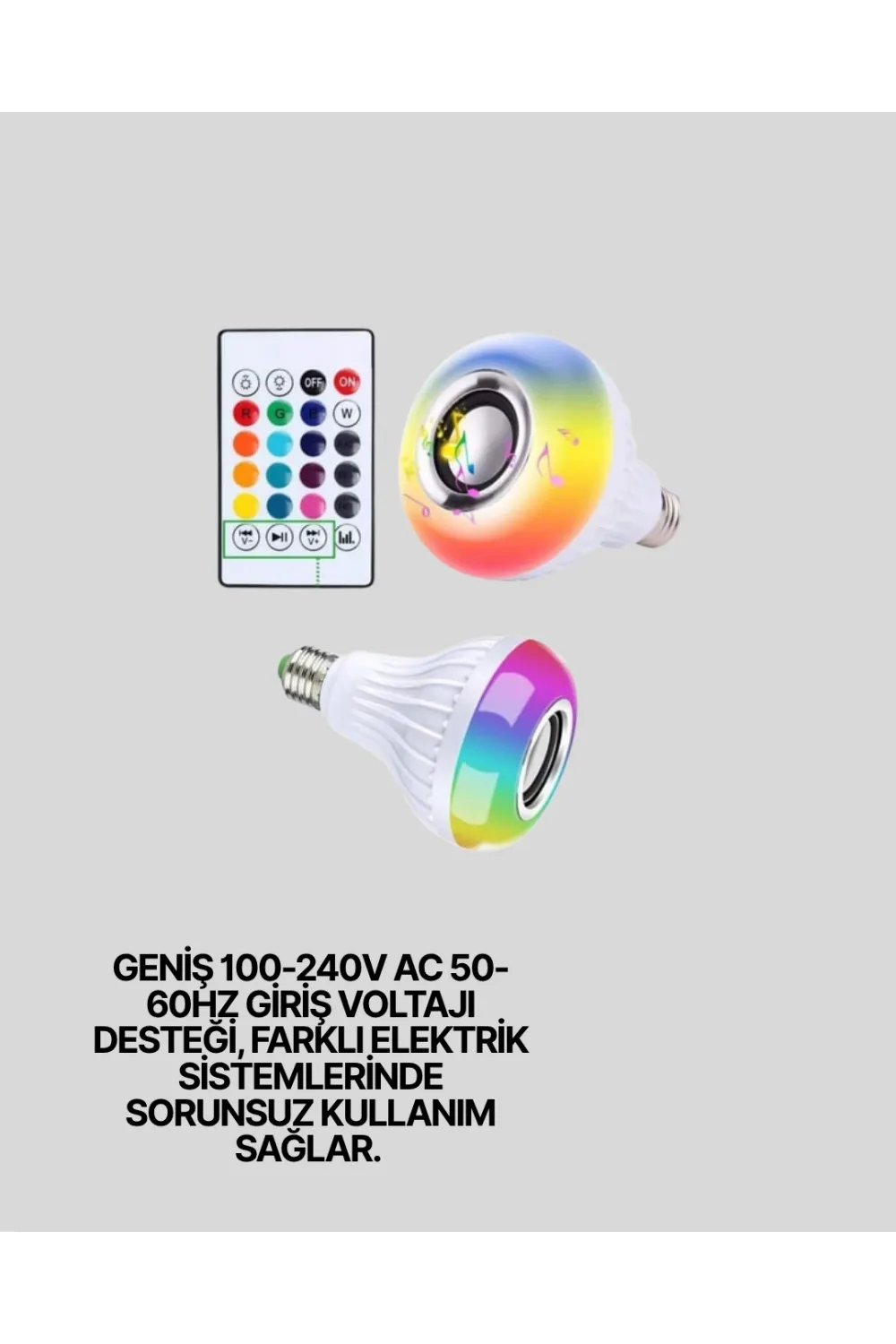 Bluetooth Bağlantılı Rgb Led Ampul – Şık Ve Fonksiyonel