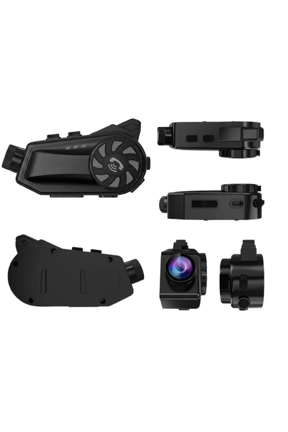 Bluetooth Destekli Kask Kamerası Uzun Batarya Ve Akıllı Kontrol