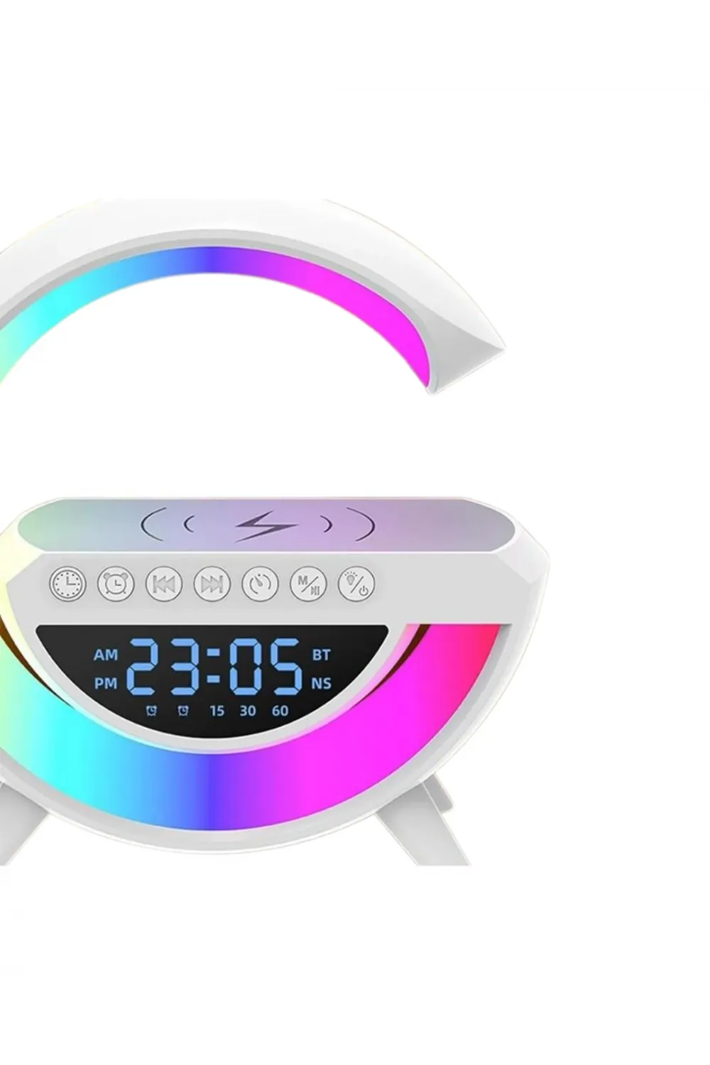 Bluetooth Hoparlör Rgb Aydınlatmalı Usb Tf Kart Fm Özellikli