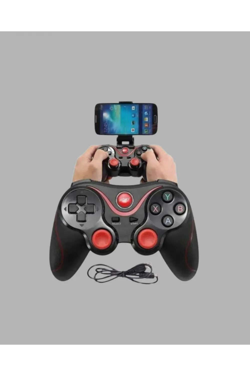 Bluetooth Kablosuz Gamepad Tv Pc Telefon Uyumluluğu Kolay Bağlantılı
