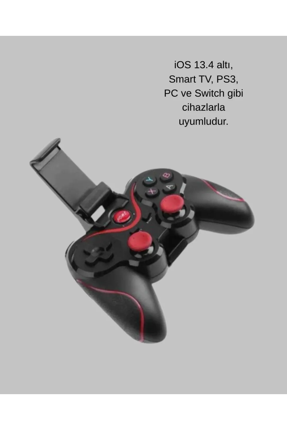 Bluetooth Kablosuz Oyun Kumandası – Android, İos, Pc Uyumlu