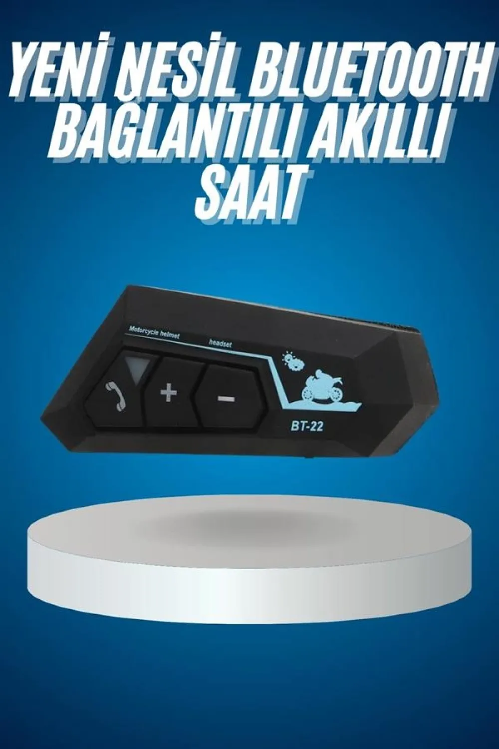 Bluetooth Kask Kulaklığı Intercom 5.0 Bluetooth Android Ve İos Uyumlu