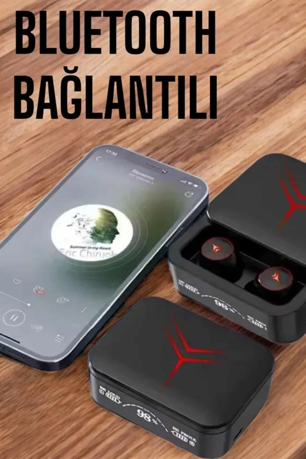 Bluetooth Kulaklık Powerbank Özelliği Yüksek Ses Kaliteli Tws Kulaklık
