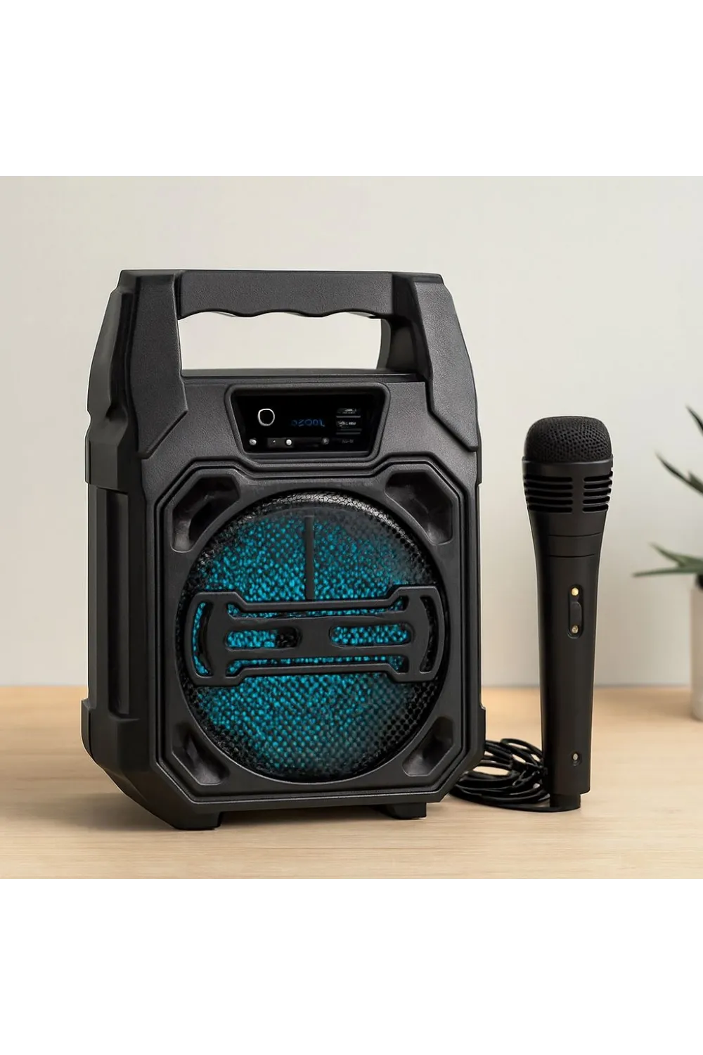 Bluetooth Mikrofonlu Kablosuz Hoparlör 6.5 USB Şarjlı