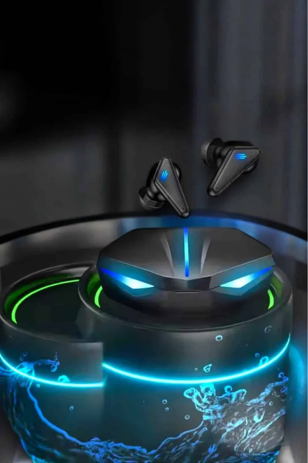 Bluetooth Oyuncu Kulaklığı Led Işıklı Kablosuz Anc Özelliği