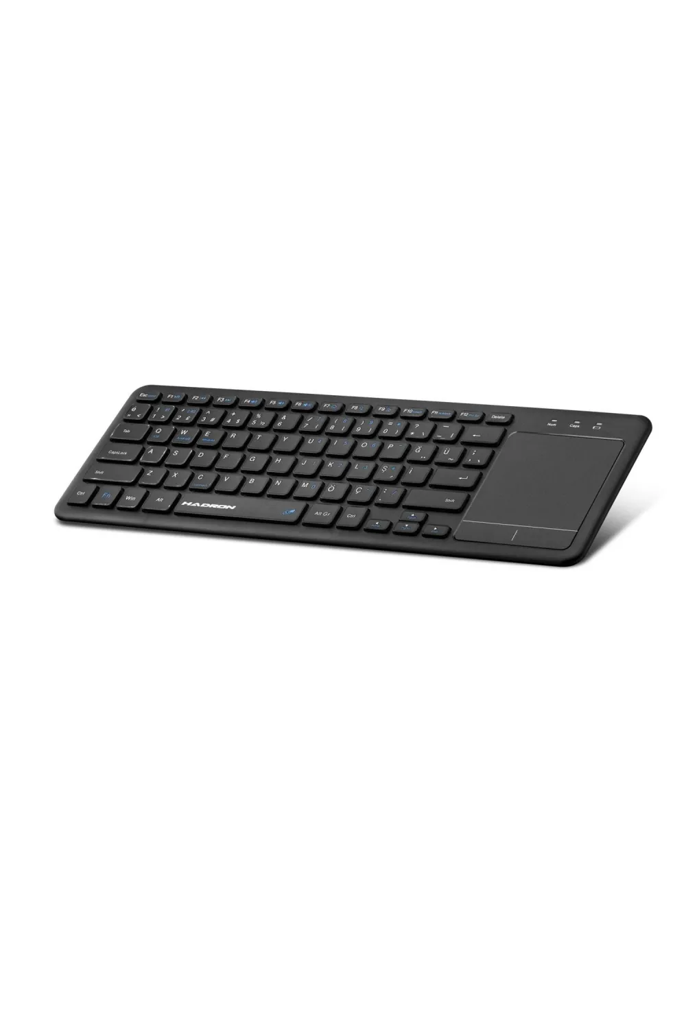 Bluetooth + Wıreless Klavye + Touch Pad Q Siyah HDX2505