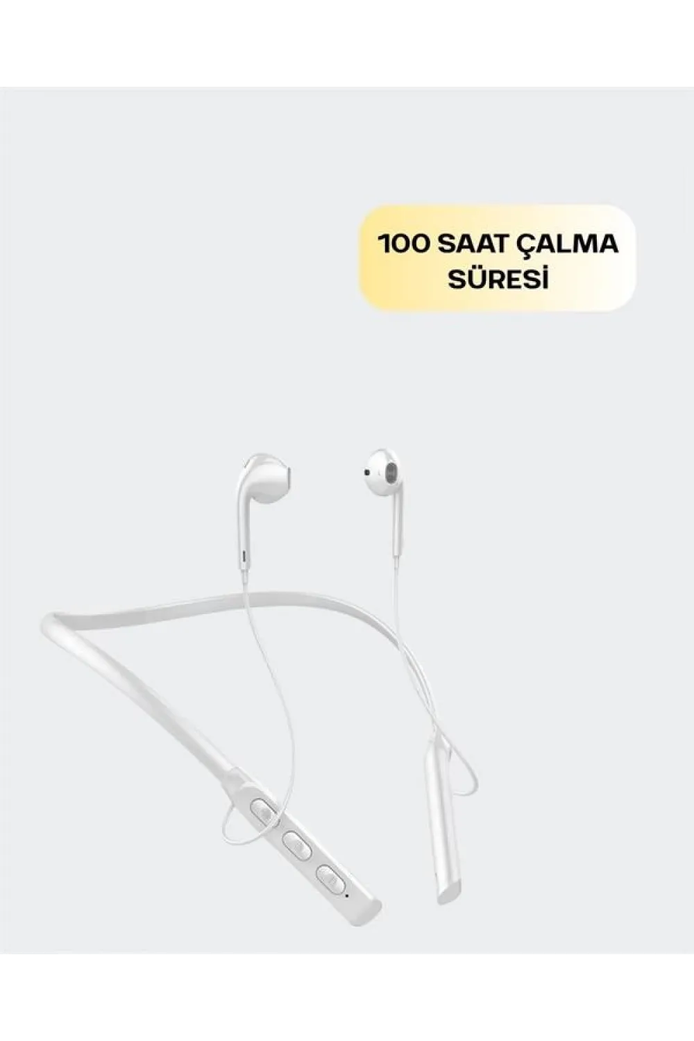 Boyun Askılı Kulaklık – 100 Saat Kullanım Süresi, Ergonomik Tasarım