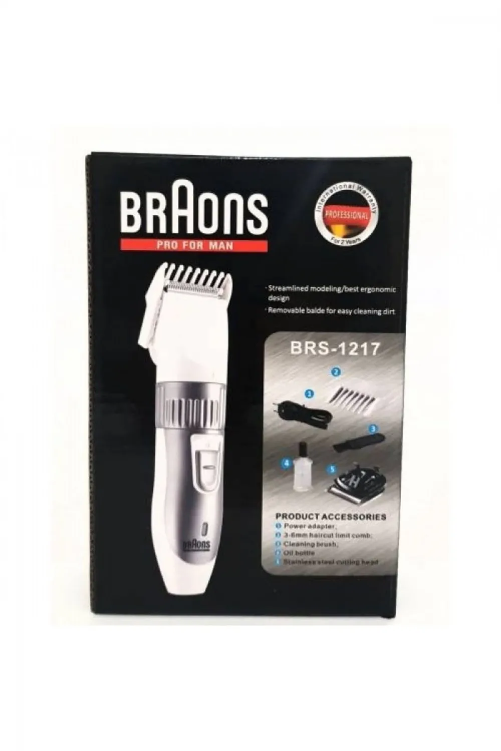 Braons Şarj Edilebilir Kablosuz Tıraş Makinesi Brs1217