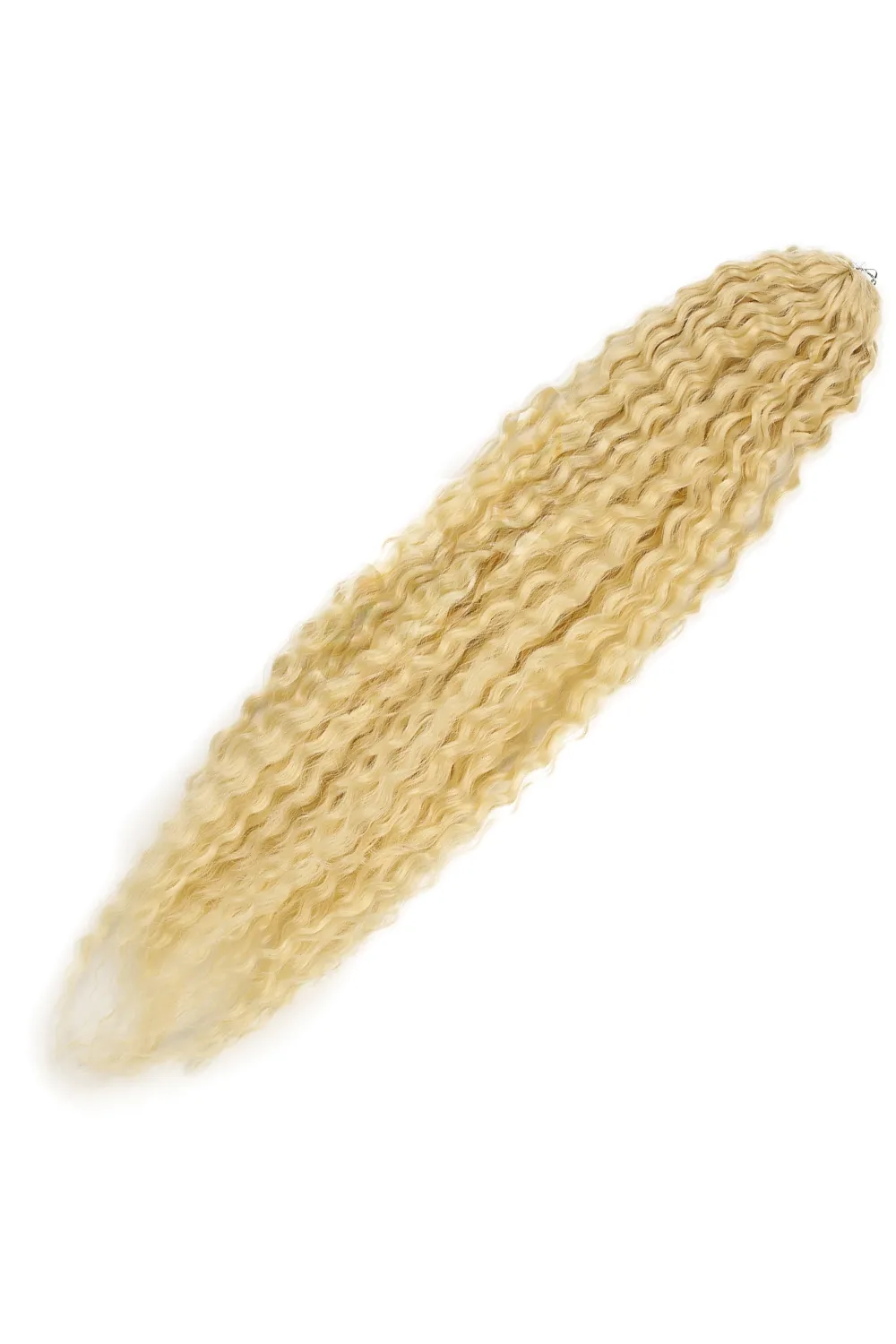 Brazilian Afro Dalgası Saç - Platin