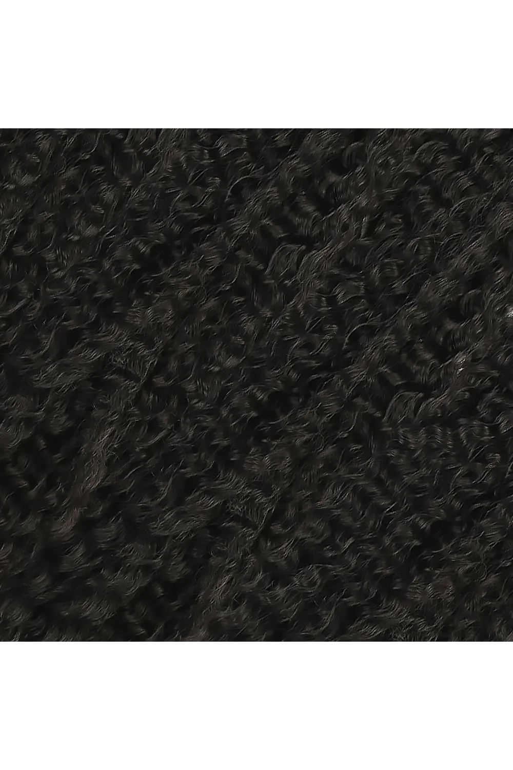 Brazilian Afro Dalgası Saç - Siyah