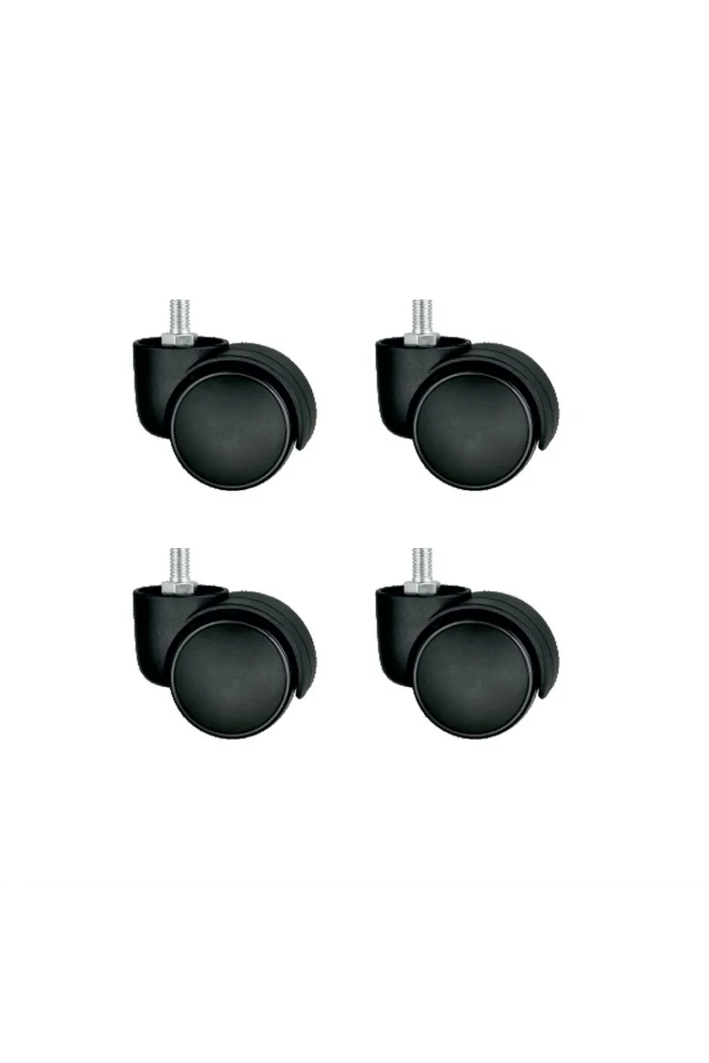 Bürosit Plastik Vidalı Teker - 50MM HKS152 - 4 Adet