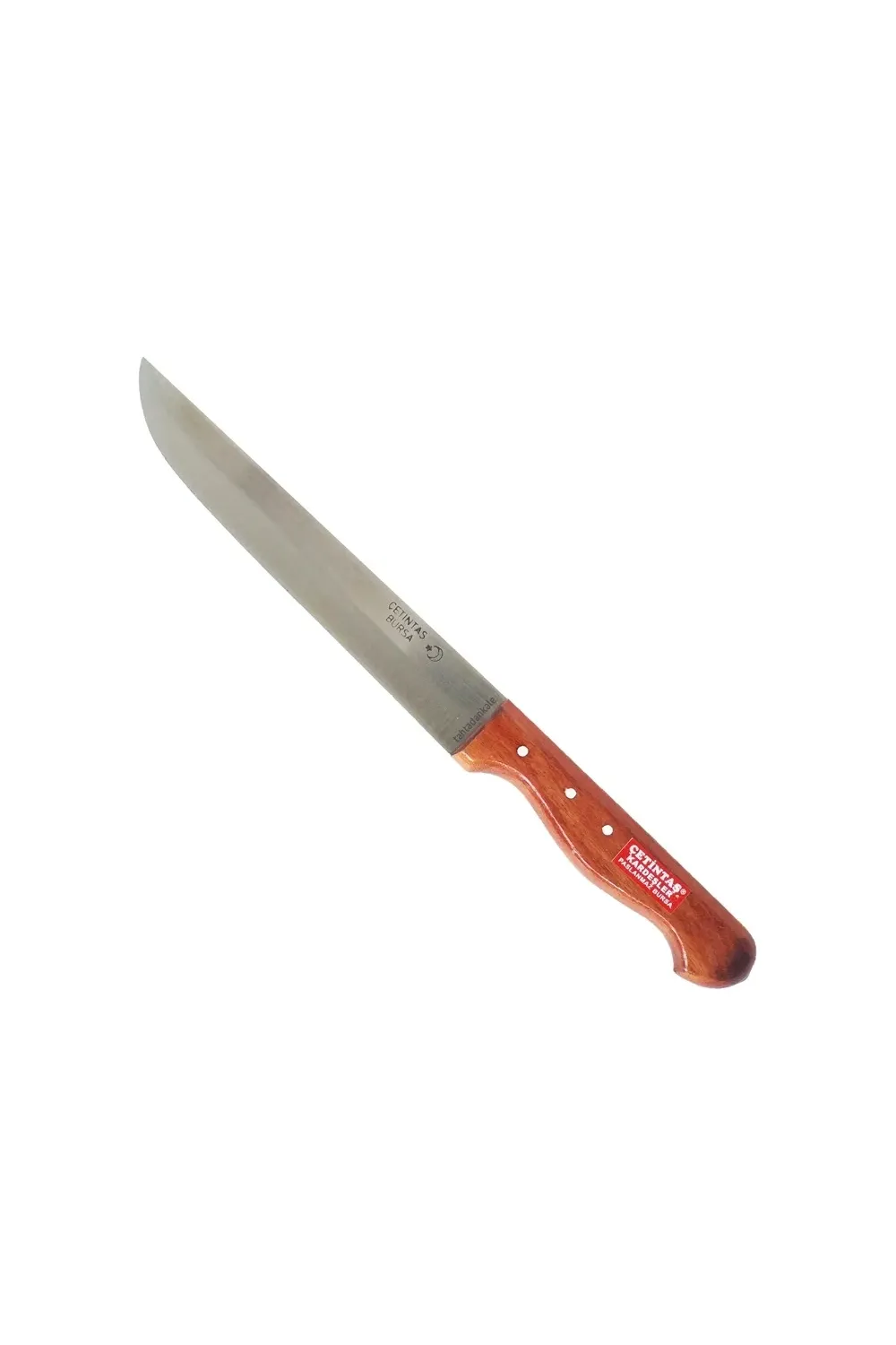 Bursa Mutfak Ve Ekmek Bıçağı 16,5 Cm, Ahşap Gül Sap