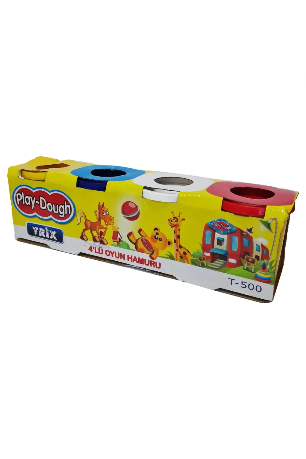 Büyük 4 Parça  Oyun Hamuru
