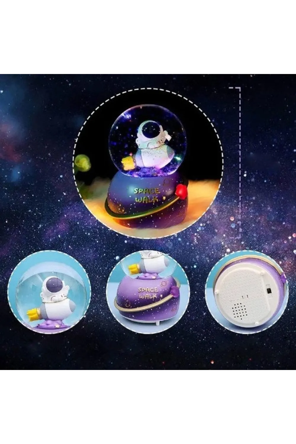 Büyük Boy Astronot Kar Küresi