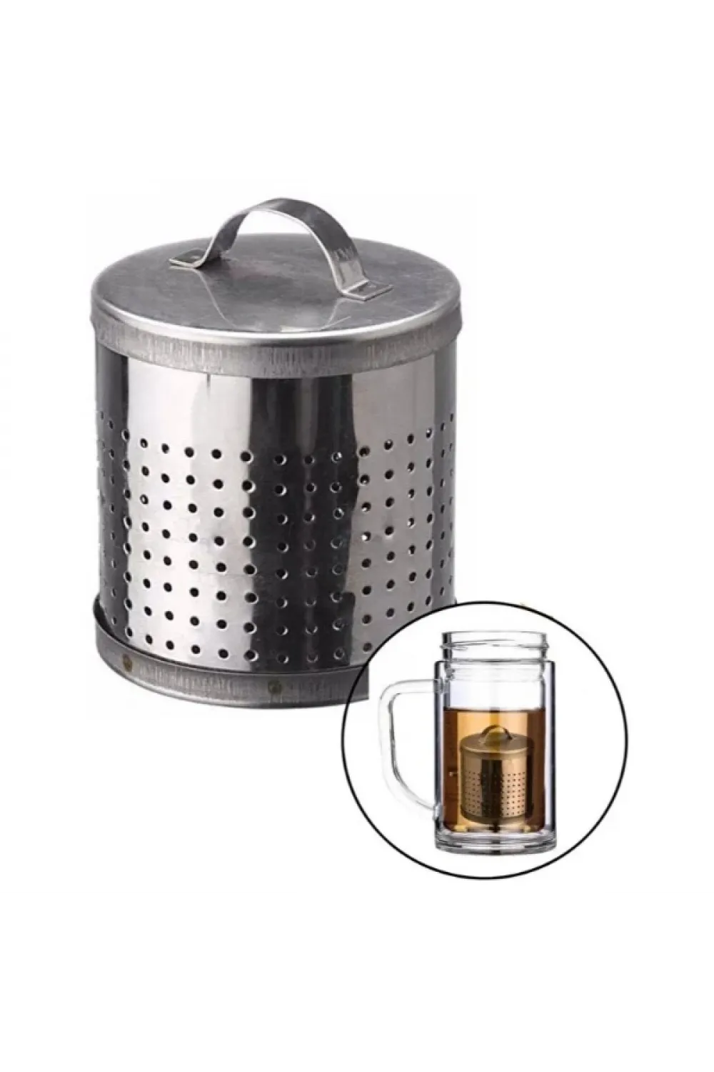 Büyük Metal Çay Süzgeci