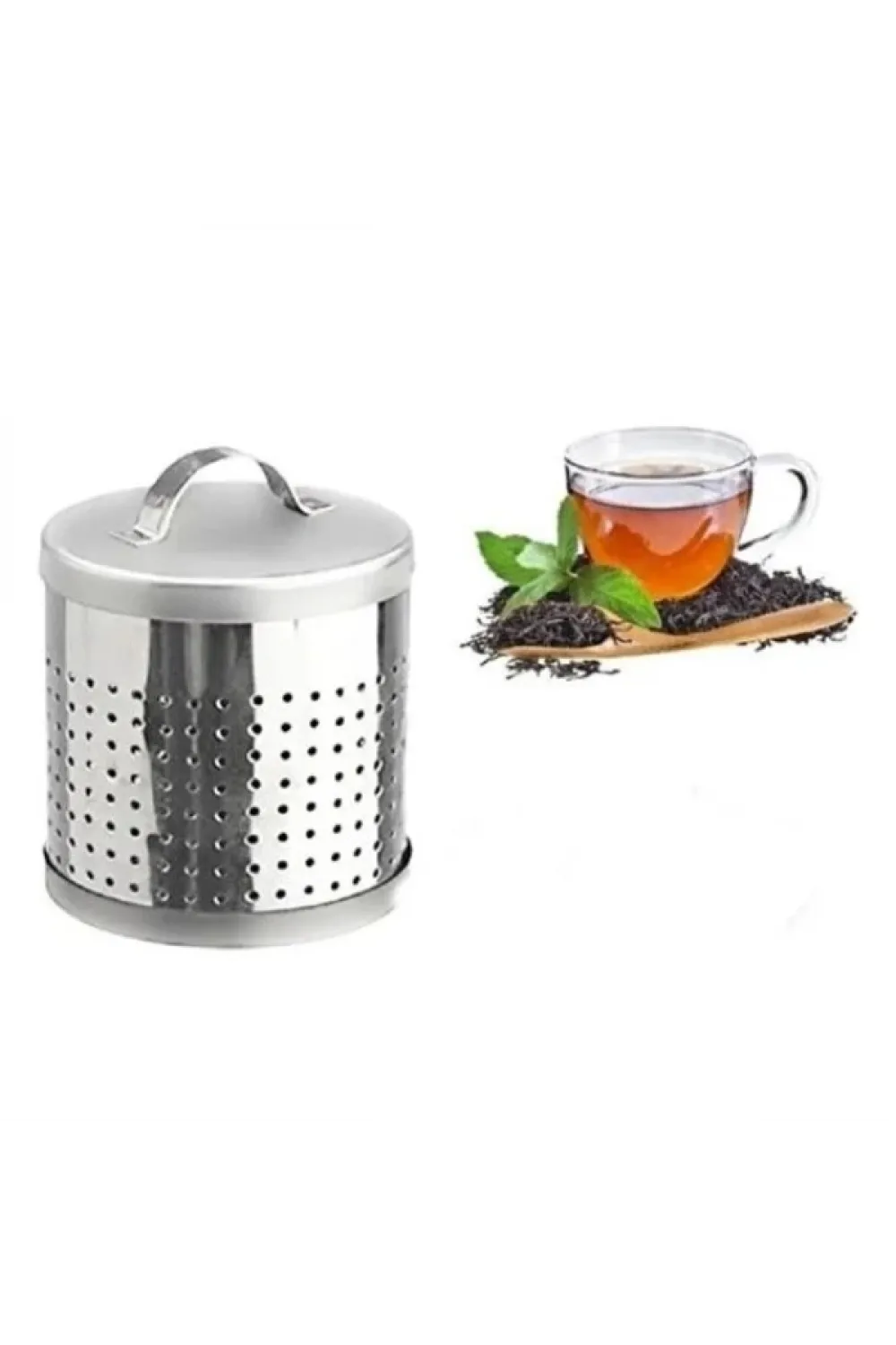 Büyük Metal Çay Süzgeci