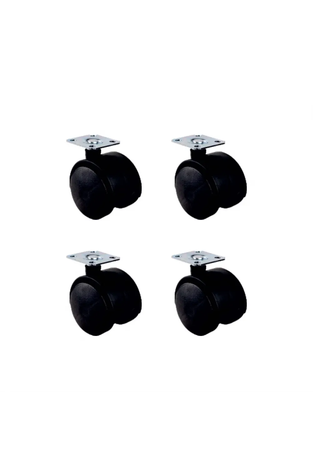 Büyük Plastik Tablalı Teker - 50MM HKS126 - 4 Adet