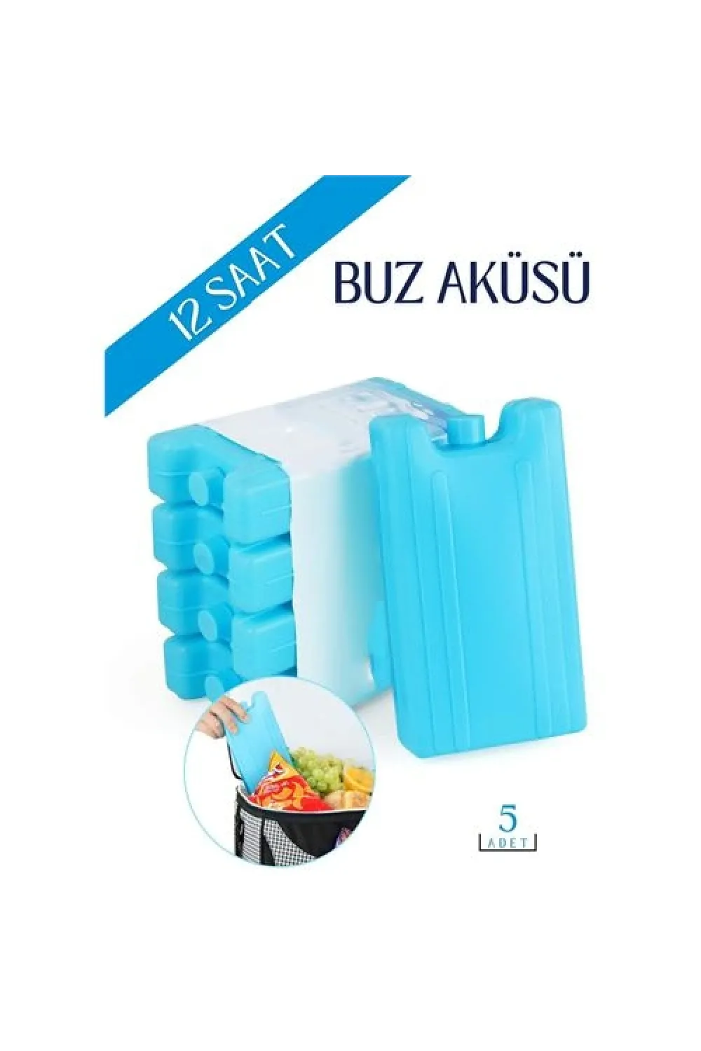 Buz Aküsü Buz Kasedi 5 ADET