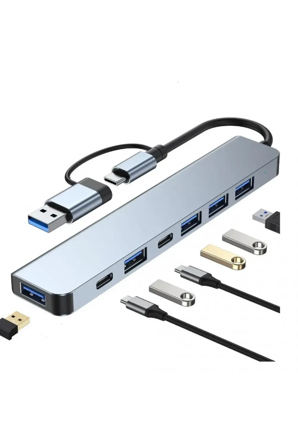 Byl 221 Support 7 İn 1 Type-C Usb Çevirici