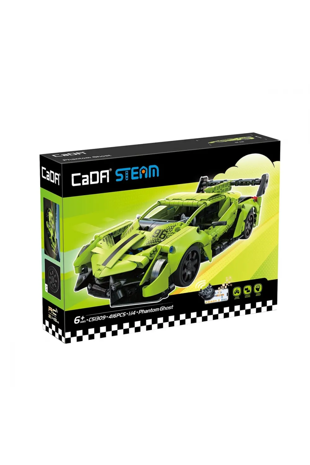 C51309W CADA PHANTOM GHOST 416 PARÇA BLOCK OYUNCAK