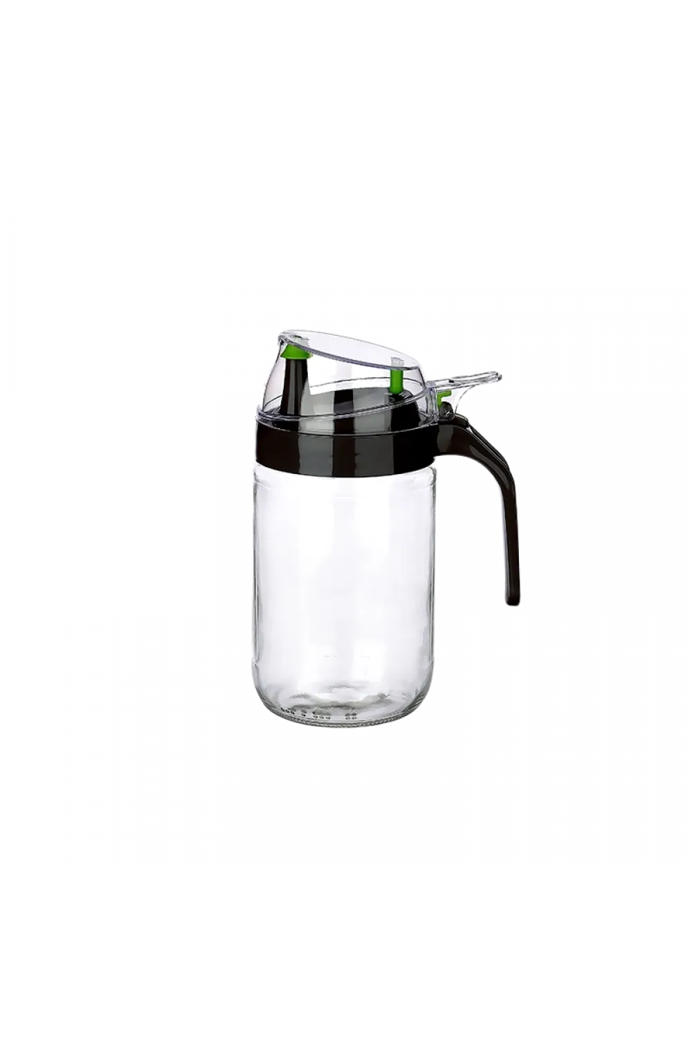 Cam Yağdanlık - Kulplu Sirkelik Sosluk 660ml