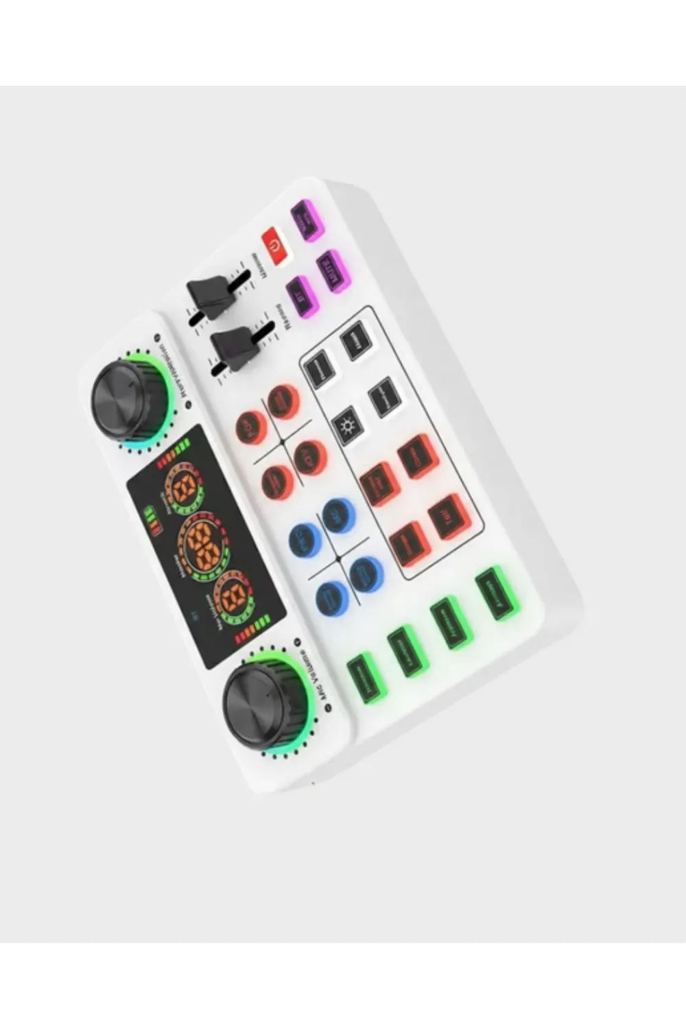 Canlı Yayın Ve Karaoke İçin Profesyonel Ses Kartı Bluetooth Destekli