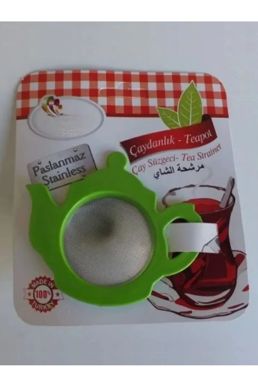 Çay Süzgeci Demlik Şeklinde