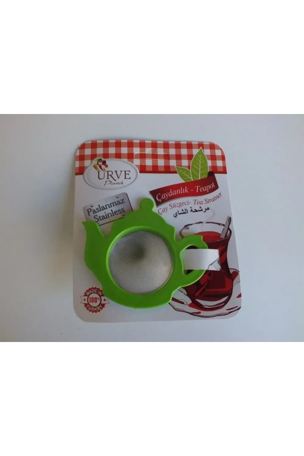 Çay Süzgeci Demlik Şeklinde
