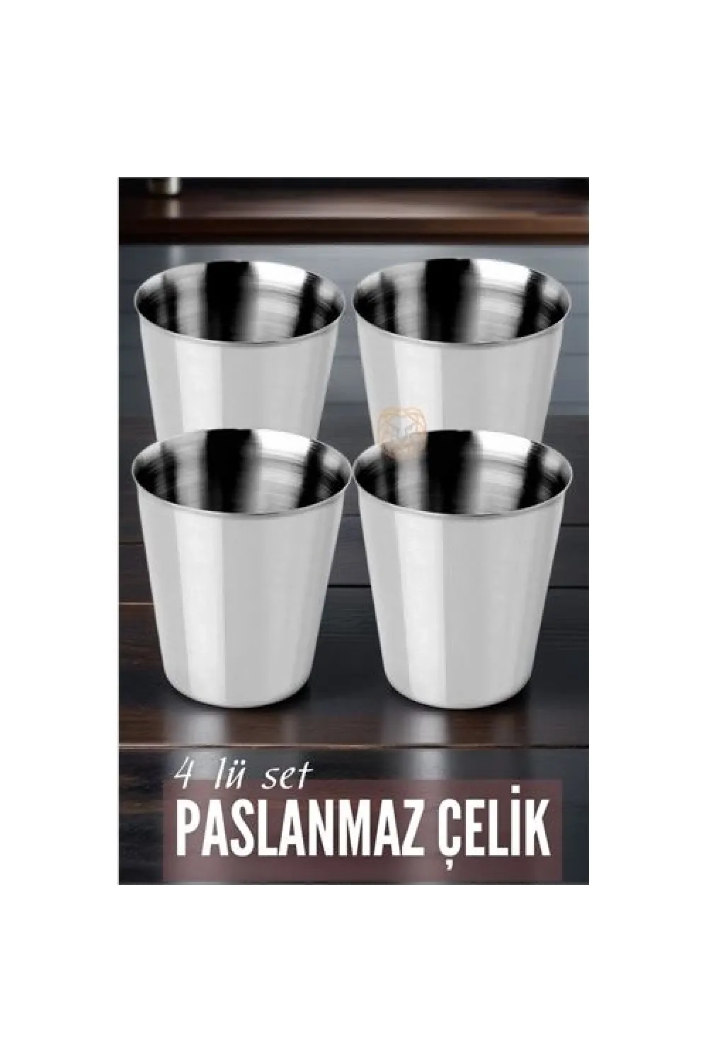 Çelik Bardak Seti 4 Adet Fazio Giacinto Design 719313